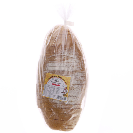 PIEKARNIA PRUSICE CHLEB WIEJSKI KROJONY (600G) (1)