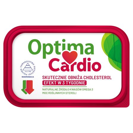 Optima Cardio Tłuszcz roślinny z dodatkiem steroli roślinnych 400 g (1)
