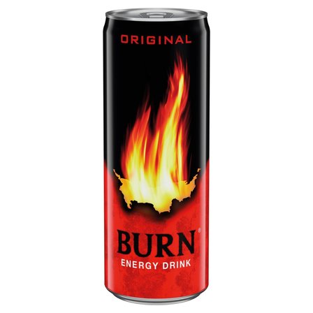 Burn Original Gazowany napój energetyczny 250 ml (1)