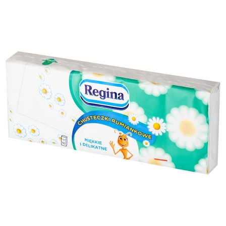 Regina Chusteczki rumiankowe 10 x 9 sztuk (2)