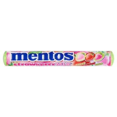 Mentos Strawberry Mix Cukierki do żucia 37,5 g (1)