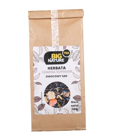 Big Nature Herbata czarna Superior Owocowy Sad 100 g (1)