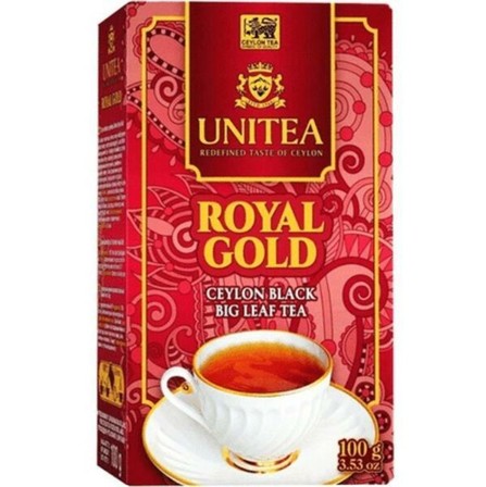 Unitea Herbata Royal Gold Liściasta 100g (1)