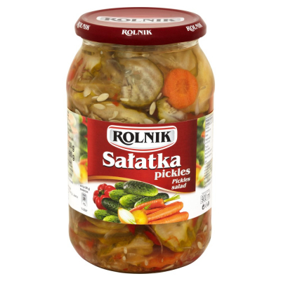 Rolnik Sałatka pickles 850 g (1)