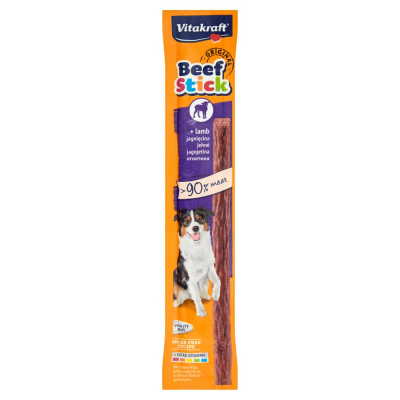 Vitakraft Beef-Stick Original Jagnięcina Karma uzupełniająca dla psów 12 g (1)