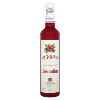 Victoria's Syrop barmański grenadina 490 ml (1)