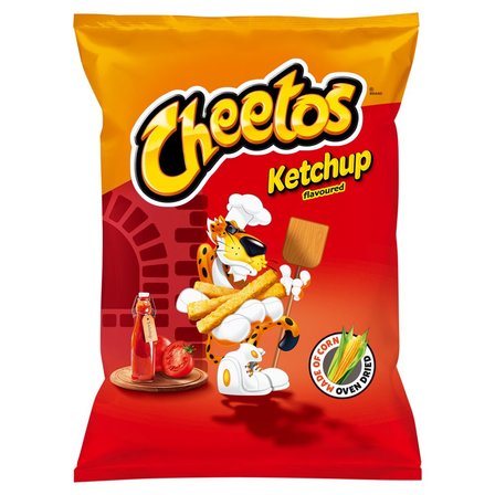 Cheetos Chrupki kukurydziane o smaku ketchupowym 150 g (1)