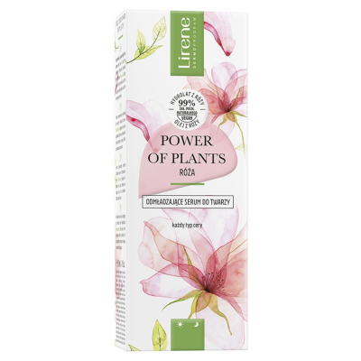 Lirene Power of Plants Odmładzające serum do twarzy róża 30 ml (1)