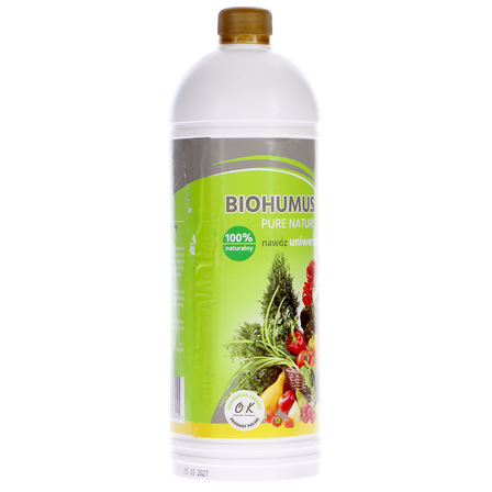 OK BIOHUMUS PURE NATURE NAWÓZ UNIWERSALNY 1L (11)