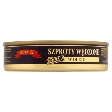 MK Szproty wędzone w oleju 160 g (1)