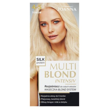 Joanna Multi Blond Intensiv Rozjaśniacz do całych włosów 4-5 tonów (1)