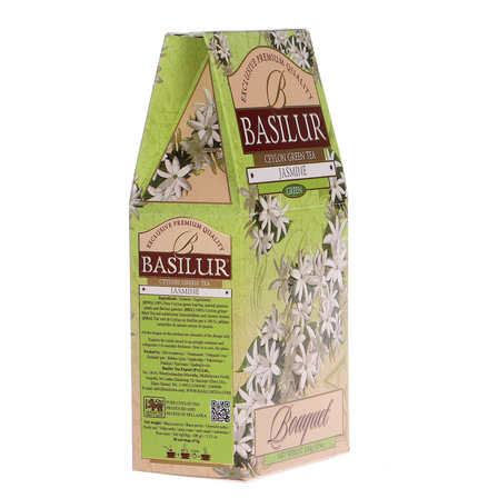 Basilur TEA ceylon green jasmine herbata zielona liśiasta z dodatkami 100g (2)