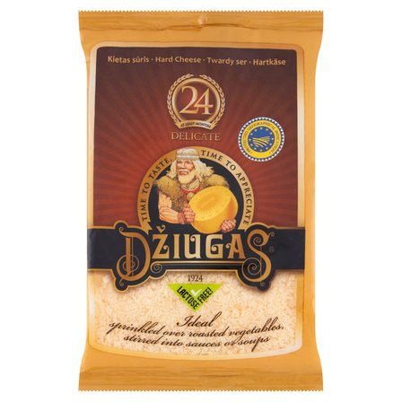 Džiugas Delicate Ser twardy dojrzewający 24 miesiące tarty 40 g (1)