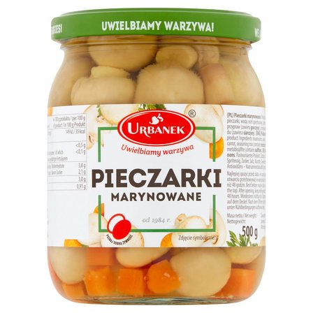 Urbanek Pieczarki marynowane 500 g (1)