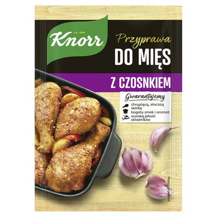 Knorr Przyprawa do mięs z czosnkiem 23 g (1)