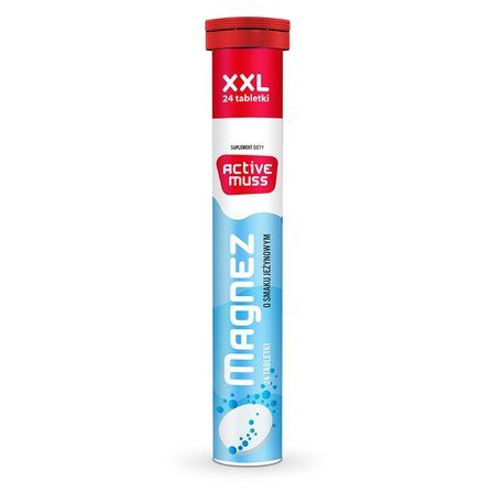 Activemuss XXL Suplement diety magnez o smaku jeżynowym 96 g (24 x 4 g) (1)