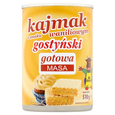 SM Gostyń Kajmak o smaku waniliowym gostyński 510 g (1)