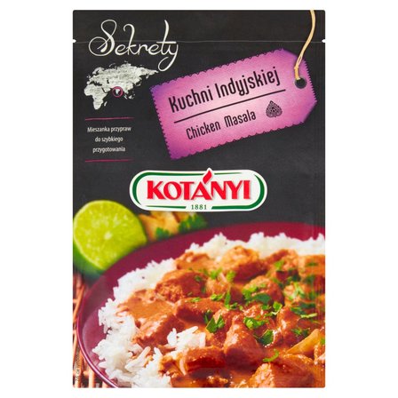 Kotányi Sekrety Kuchni Indyjskiej Chicken Masala Mieszanka przypraw 20 g (1)