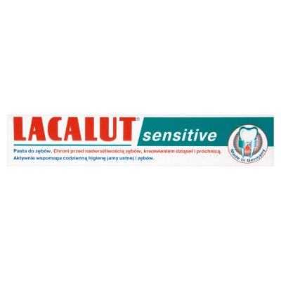 Lacalut Sensitive Pasta do zębów 75 ml (1)