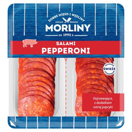 Morliny Salami pepperoni 100 g (2 x 50 g) (1)