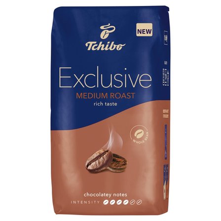 Tchibo Exclusive Medium Roast Kawa palona ziarnista 1000 g (1)