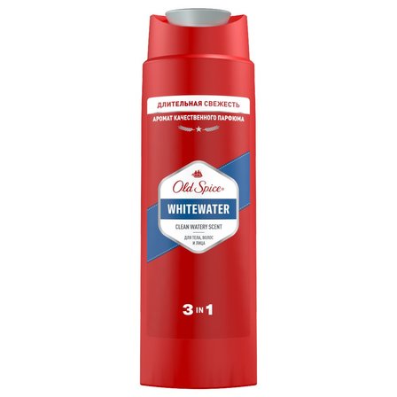 Old Spice Whitewater Żel Pod Prysznic I Szampon Dla Mężczyzn 250ml, 3W1 (1)