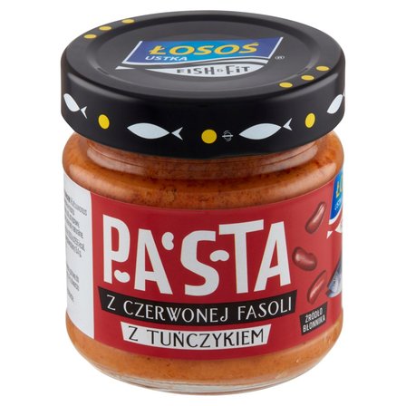 Łosoś Ustka Pasta z czerwonej fasoli z tuńczykiem 170 g (2)