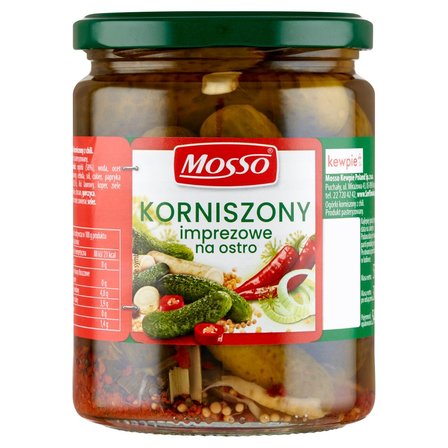 Mosso Korniszony imprezowe na ostro 510 g (1)