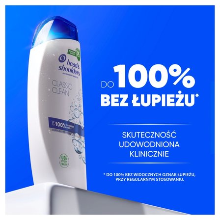 Head & Shoulders Classic Clean Codzienny Szampon Przeciwłupieżowy 250 ml. Efekt świeżości (3)