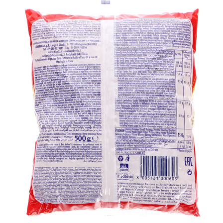 DIVELLA MAKARON MARGHERITINE MUSZELKA DROBNA 500 G (2)