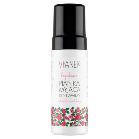 Vianek Łagodząca pianka myjąca do twarzy 150 ml (1)