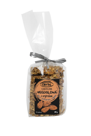 OATBE CIASTECZKA MIGDAŁOWE Z ERYTROLEM 150G (1)