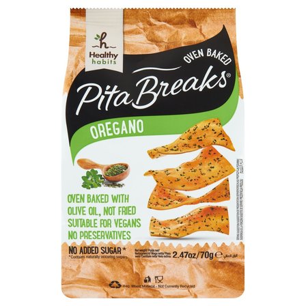 Healthy Habits Pita Breaks Przekąska z oregano 70 g (1)