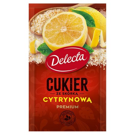 Delecta Premium Cukier ze skórką cytrynową 15 g (1)