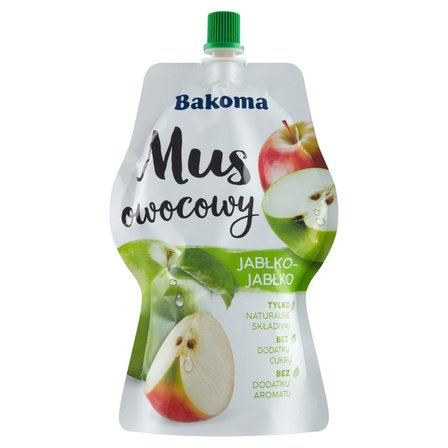 Bakoma Mus owocowy jabłko - jabłko 200 g (1)