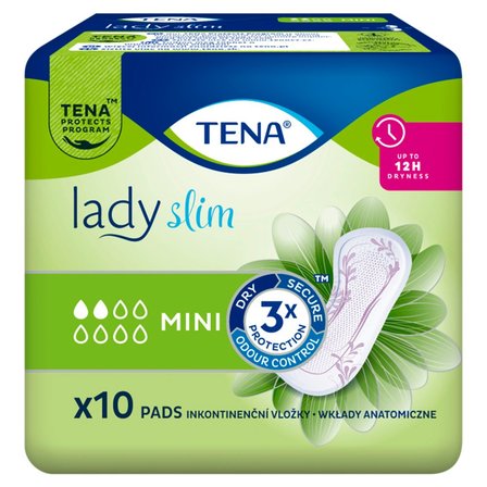 TENA Lady Slim Mini Specjalistyczne podpaski 10 sztuk (1)