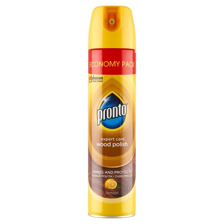 Pronto Expert Care Lemon Aerozol do powierzchni drewnianych 300 ml (1)