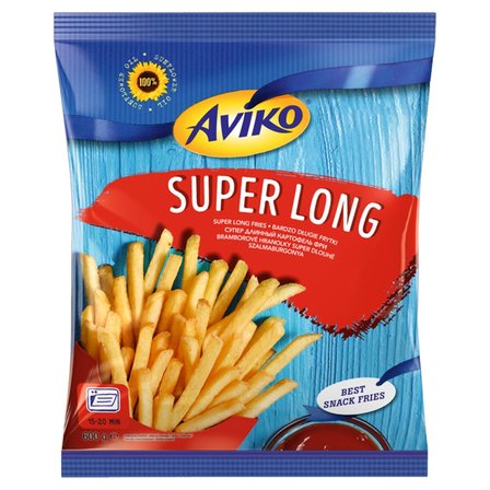 Aviko Super Long Bardzo długie frytki 600 g (1)