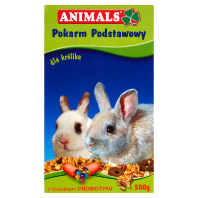 Animals Pokarm podstawowy dla królika 500g (1)