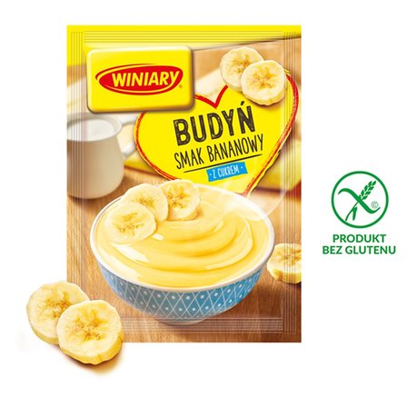 Winiary Budyń z cukrem smak bananowy 60 g (2)