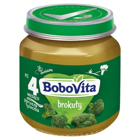 BoboVita Brokuły po 4 miesiącu 125 g (1)