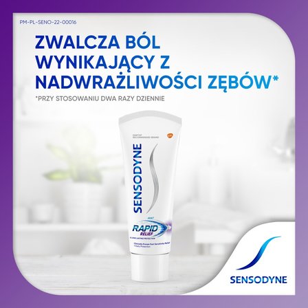 Sensodyne Ultraszybka Ulga Wyrób medyczny pasta do zębów z fluorkiem 75 ml (5)