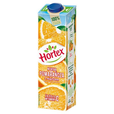 Hortex Nektar pomarańcza z miąższem 1 l (1)