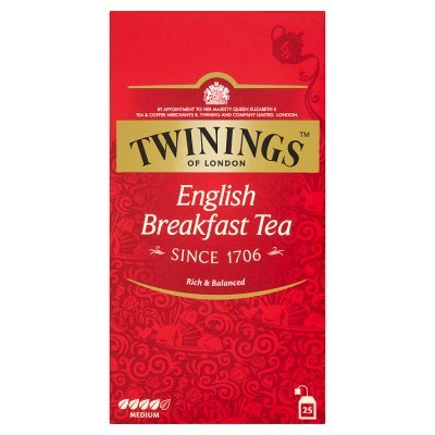 Twinings English Breakfast Czarna herbata 50 g (25 torebek) (1)