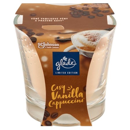 Glade Cosy Vanilla Cappuccino Świeca zapachowa 129 g (2)