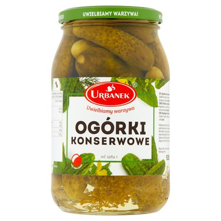 Urbanek Ogórki konserwowe 920 g (1)