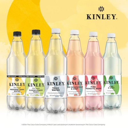 Kinley Tonic Water Napój gazowany 1 l (5)