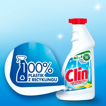 Clin Lemon Płyn do mycia powierzchni szklanych 500 ml (4)