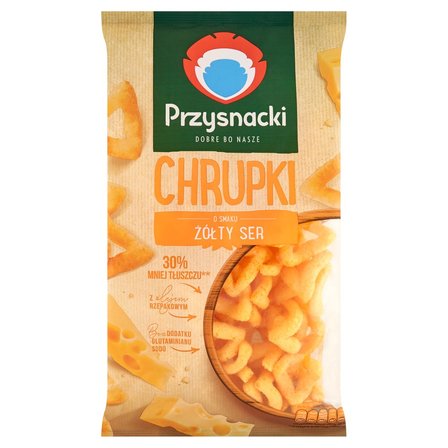 Przysnacki Chrupki o smaku żółty ser 135 g (1)