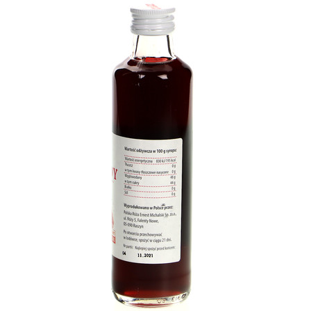 POLSKA RÓŻA SYROP MALINOWY 315G (4)